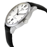 Tissot Chemin Des Tourelles Powermatic 80 Silver Dial Black Leather Strap Watch For Men - T099.407.16.037.00 Buy Now By Tissot