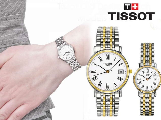 Tissot T Classic Desire Two Tone Quartz Watch For Women - T52.2.281.13 Buy Now By Tissot