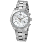 Tissot PR 100 Sport Chic Chronograph Silver Dial Silver Steel Strap Watch for Women - T101.917.11.031.00 Buy Now By Tissot