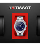 Tissot PR 100 Sport Quartz Chronograph Blue Dial Silver Steel Strap Watch For Men - T101.617.11.041.00 Buy Now By Tissot