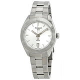 Tissot PR 100 Sport Chic Silver Dial Silver Steel Strap Watch for Women - T101.910.11.031.00 Buy Now By Tissot