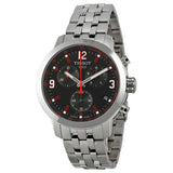 Tissot PRC 200 Asian Games Special Edition Black Dial Silver Steel Strap Watch For Men - T055.417.11.057.01 Buy Now By Tissot