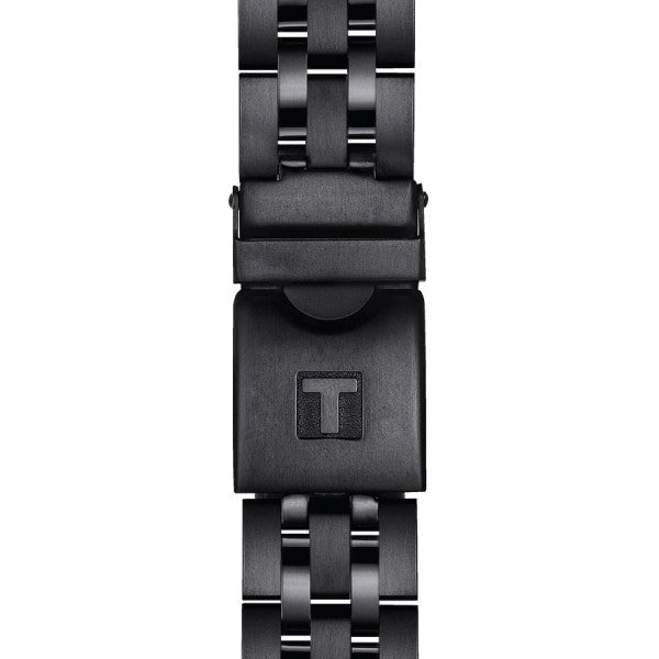 Tissot PRC 200 Chronograph Black Dial Black Steel Strap Watch For Men - T114.417.33.057.00 Buy Now By Tissot