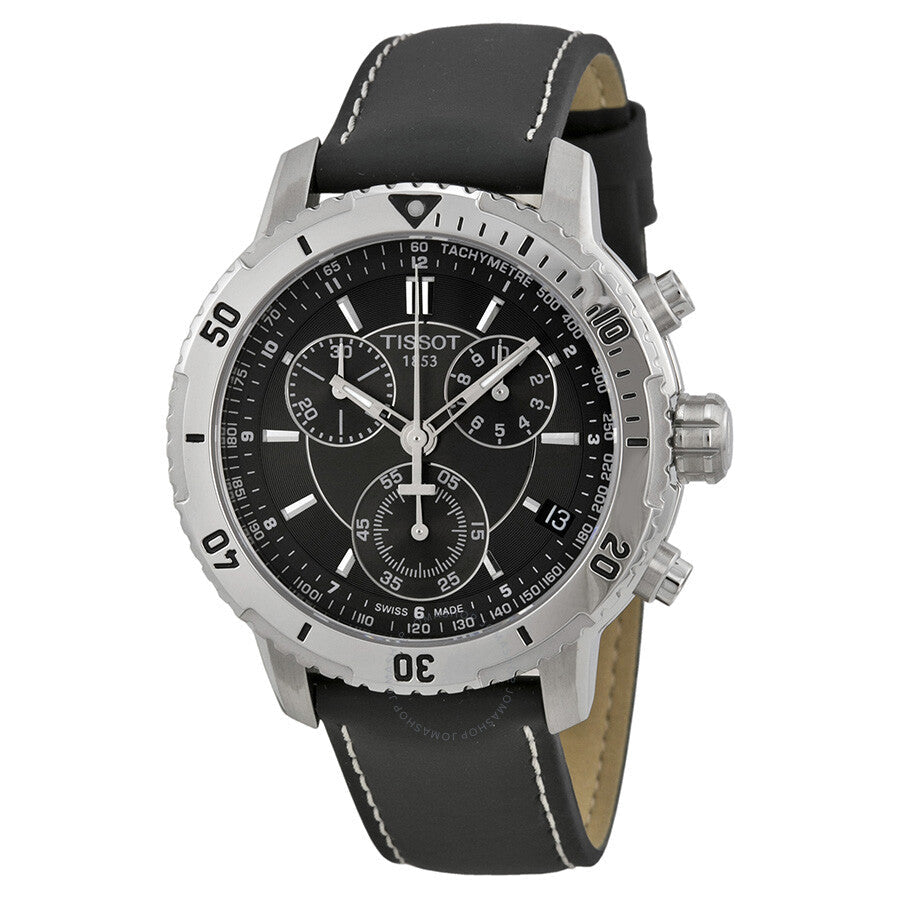 Tissot PRS 200 Chronograph Black DIal Watch For Men - T067.417.16.051.00 Buy Now By Tissot
