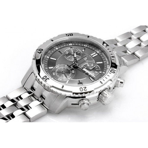 Tissot PRS 200 Grey Dial Chronograph Grey Dial Silver Steel Strap Watch For Men - T067.417.11.051.00 Buy Now By Tissot