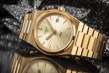 Tissot PRX Gold Dial Gold Steel Strap Watch for Men - T137.210.33.021.00 Buy Now By Tissot