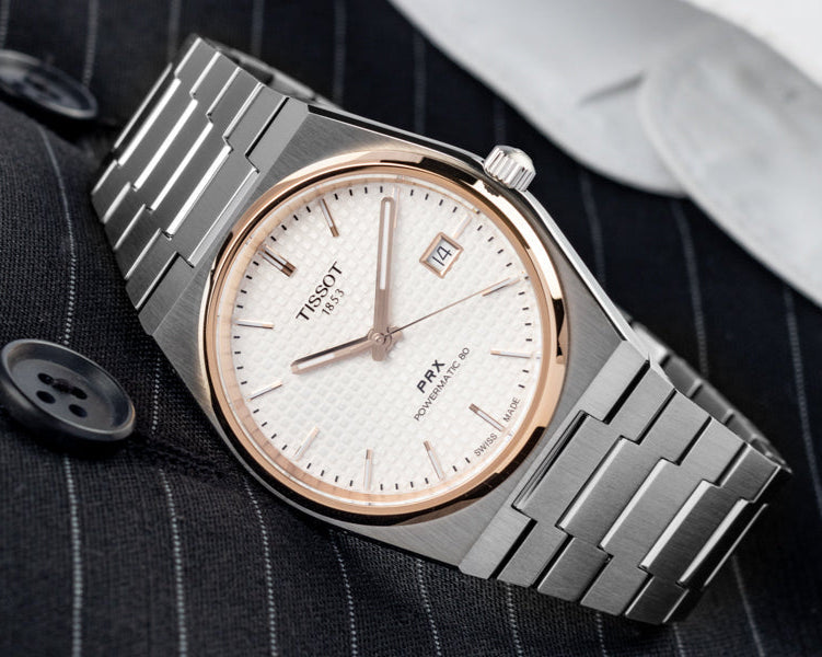 Tissot PRX Powermatic 80 Silver Dial Silver Steel Strap Watch For Men - T137.407.21.031.00 Buy Now By Tissot