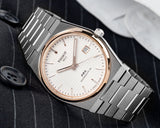 Tissot PRX Powermatic 80 Silver Dial Silver Steel Strap Watch For Men - T137.407.21.031.00 Buy Now By Tissot