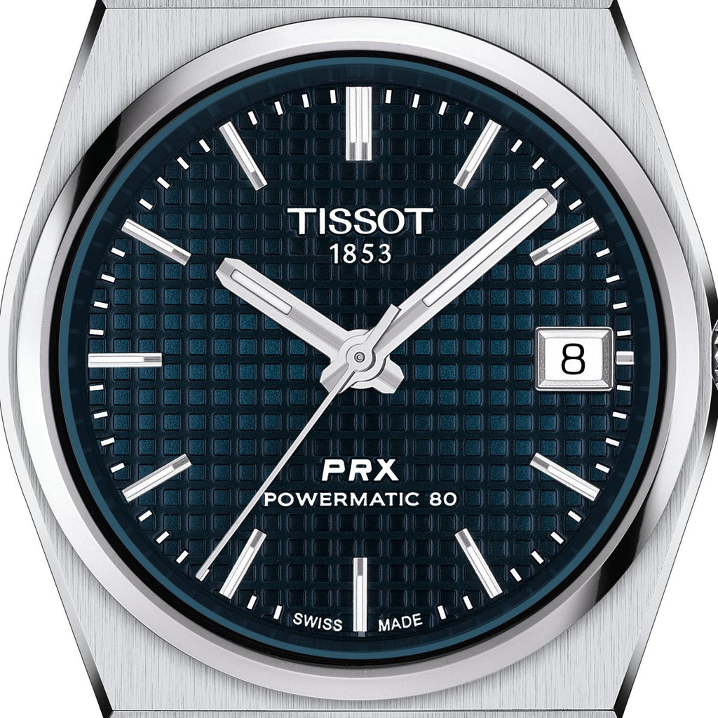 Tissot PRX Powermatic 80 Blue Dial Silver Steel Strap Watch for Men - T137.207.11.041.00 Buy Now By Tissot