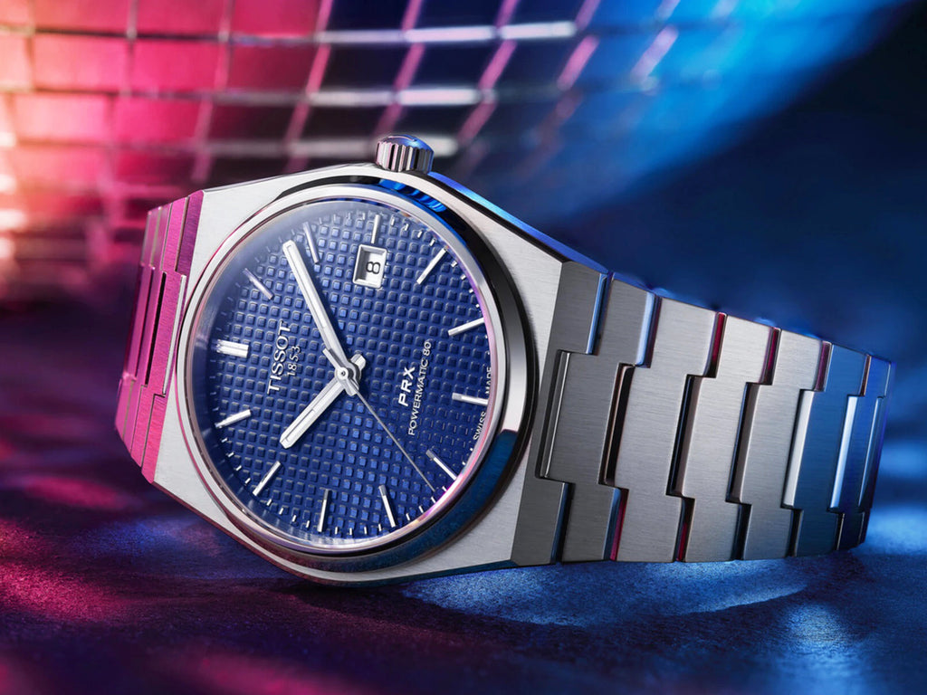 Tissot PRX Powermatic 80 Blue Dial Silver Steel Strap Watch for Men - T137.407.11.041.00 Buy Now By Tissot