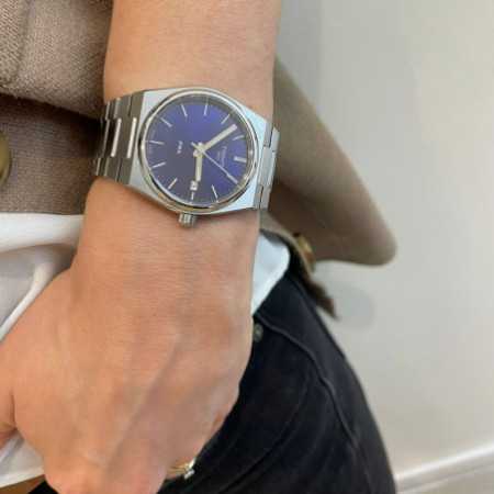 Tissot PRX Blue Dial Silver Steel Strap Watch For Men - T137.210.11.041.00 Buy Now By Tissot