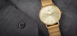 Tissot Everytime Gent Gold Dial Gold Mesh Bracelet Watch for Men - T143.410.33.021.00 Buy Now By Tissot