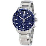 Tissot Quickster Chronograph Blue Dial Watch For Men - T095.417.11.047.00 Buy Now By Tissot