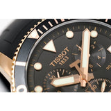 Tissot Seastar 1000 Chronograph Black Dial Black Rubber Strap Watch For Men - T120.417.37.051.00 Buy Now By Tissot