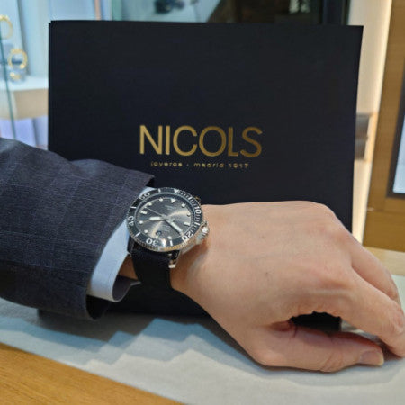 Tissot Seastar 1000 Powermatic 80 Black Dial Black Nylon Strap Watch For Men - T120.407.17.051.00 Buy Now By Tissot