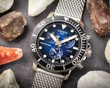 Tissot Seastar 1000 Chronograph Blue Dial Silver Mesh Bracelet Watch For Men - T120.417.11.041.02 Buy Now By Tissot