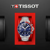 Tissot Seastar 1000 Chronograph Blue Dial Silver Steel Strap Watch For Men - T120.417.11.041.03 Buy Now By Tissot