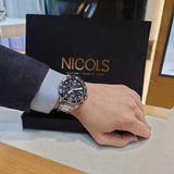 Tissot Seastar 1000 Lady Black Dial Silver Steel Strap Watch for Women - T120.210.11.051.00 Buy Now By Tissot