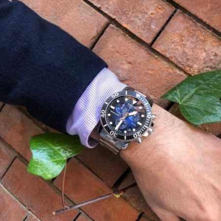 Tissot Seastar 1000 Chronograph Driver Blue Dial Silver Steel Strap Watch For Men - T120.417.11.041.01 Buy Now By Tissot