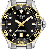 Tissot Seastar 1000 Black Dial Silver Steel Strap Watch For Men - T120.210.21.051.00 Buy Now By Tissot