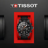 Tissot Supersport Chrono Grey Dial Black Nylon Strap Watch For Men - T125.617.36.081.00 Buy Now By Tissot