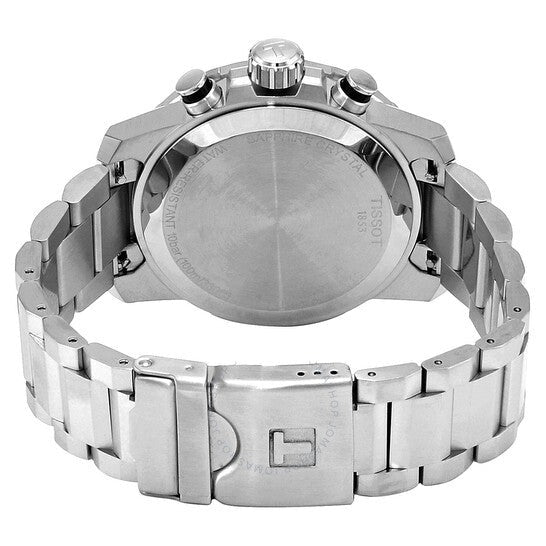 Tissot Supersport Chrono Black Dial Silver Steel Strap Watch For Men - T125.617.11.051.00 Buy Now By Tissot