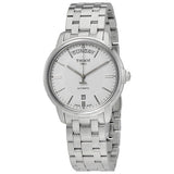 Tissot T Classic Automatic III Day Date White Dial Silver Steel Strap Watch for Men - T065.930.11.031.00 Buy Now By Tissot