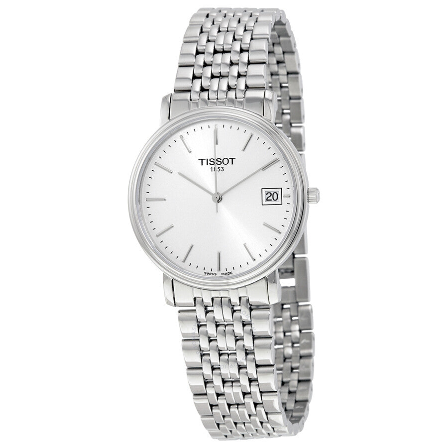 Tissot T Classic Desire Silver Dial Silver Mesh Bracelet Watch for Men - T52.1.481.31 Buy Now By Tissot
