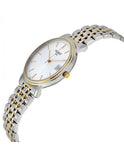 Tissot Desire White Dial Two Tone Mesh Bracelet Two Tone Steel Watch For Men - T52.2.481.31 Buy Now By Tissot