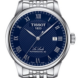 Tissot Le Locle Powermatic 80 Blue Dial Silver Steel Strap Watch For Men - T006.407.11.043.00 Buy Now By Tissot