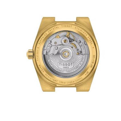 Tissot PRX Powermatic 80 Gold Dial Gold Steel Strap Watch for Men - T137.207.33.021.00 Buy Now By Tissot
