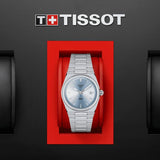 Tissot PRX Light Blue Dial Silver Steel Strap Watch For Women - T137.210.11.351.00 Buy Now By Tissot