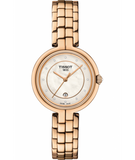 Tissot T Lady Flamingo Mother of Pearl Dial Rose Gold Steel Strap Watch For Women - T094.210.33.116.02 Buy Now By Tissot