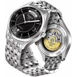 Tissot T Classic T One Automatic Black Dial Silver Steel Strap Watch For Men - T038.430.11.057.00 Buy Now By Tissot
