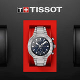 Tissot T Race Chronograph Blue Dial Silver Steel Strap Watch For Men - T141.417.11.041.00 Buy Now By Tissot