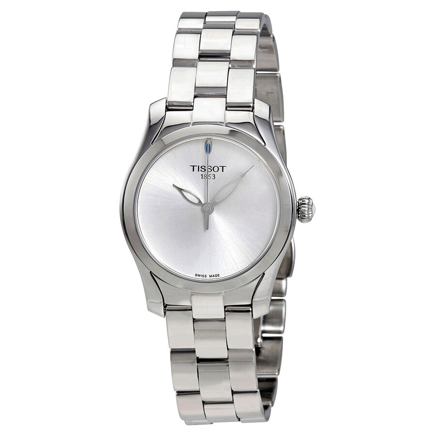 Tissot T Wave Silver Dial Silver Steel Strap Watch For Women - T112.210.11.031.00 Buy Now By Tissot