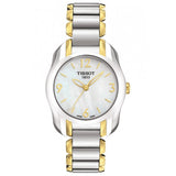 Tissot T Wave Mother of Pearl Dial Two Tone Steel Strap Watch for Women - T023.210.22.117.00 Buy Now By Tissot