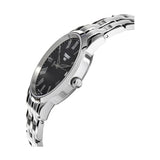 Tissot T Classic Dream Black Dial Silver Steel Strap Watch for Men - T033.410.11.053.01 Buy Now By Tissot