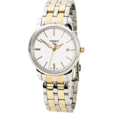Tissot T Classic Dream White Dial Two Tone Steel Strap Watch for Men - T033.410.22.011.01 Buy Now By Tissot
