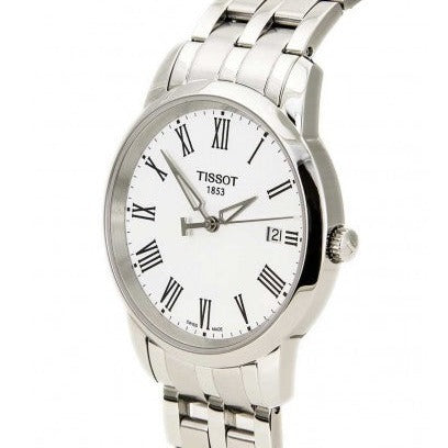 Tissot T Classic Dream White Dial Silver Steel Strap Watch for Men - T033.410.11.013.01 Buy Now By Tissot