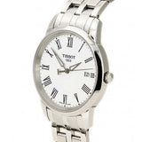 Tissot T Classic Dream White Dial Silver Steel Strap Watch for Men - T033.410.11.013.01 Buy Now By Tissot