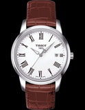 Tissot T Classic Dream White Dial Brown Leather Strap Watch for Men - T033.410.26.011.01 Buy Now By Tissot