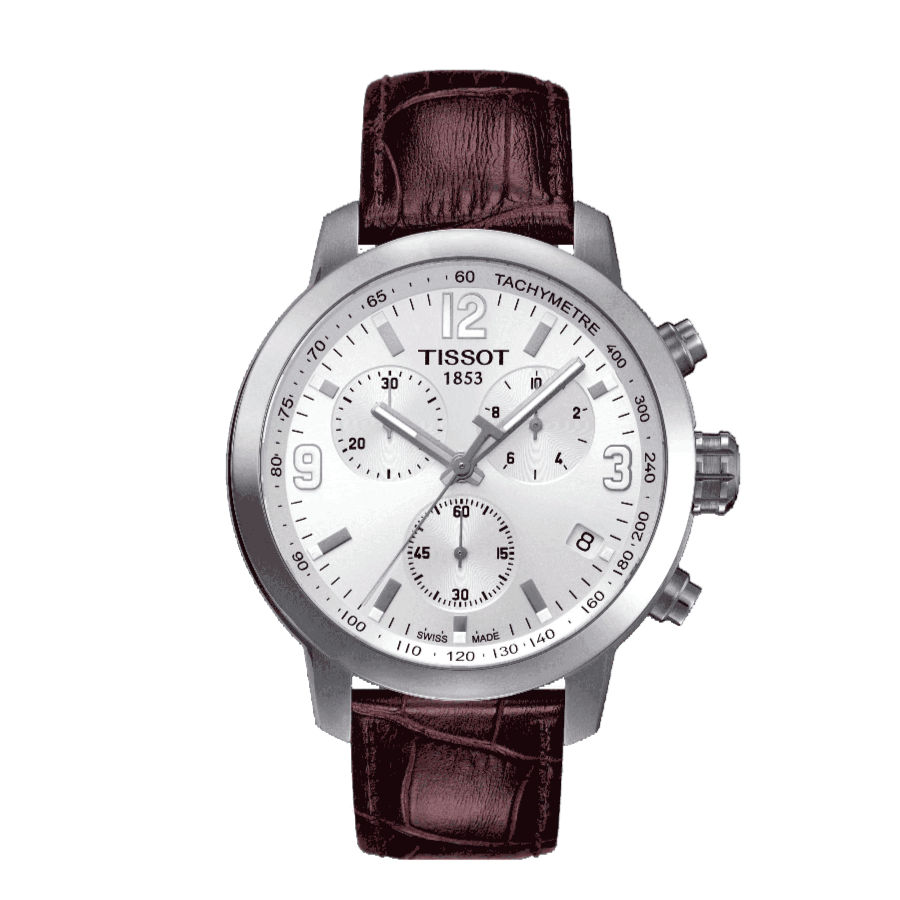 Tissot PRC 200 Chronograph White Dial Watch For Men - T055.417.16.017.01 Buy Now By Tissot