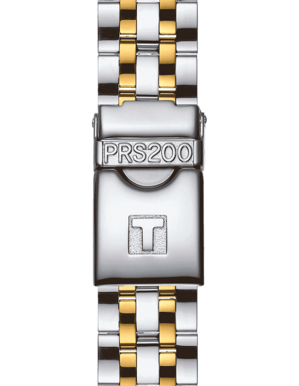 Tissot T Sport PRS 200 Chronograph Black Dial Two Tone Steel Strap Watch For Men - T067.417.22.051.00 Buy Now By Tissot