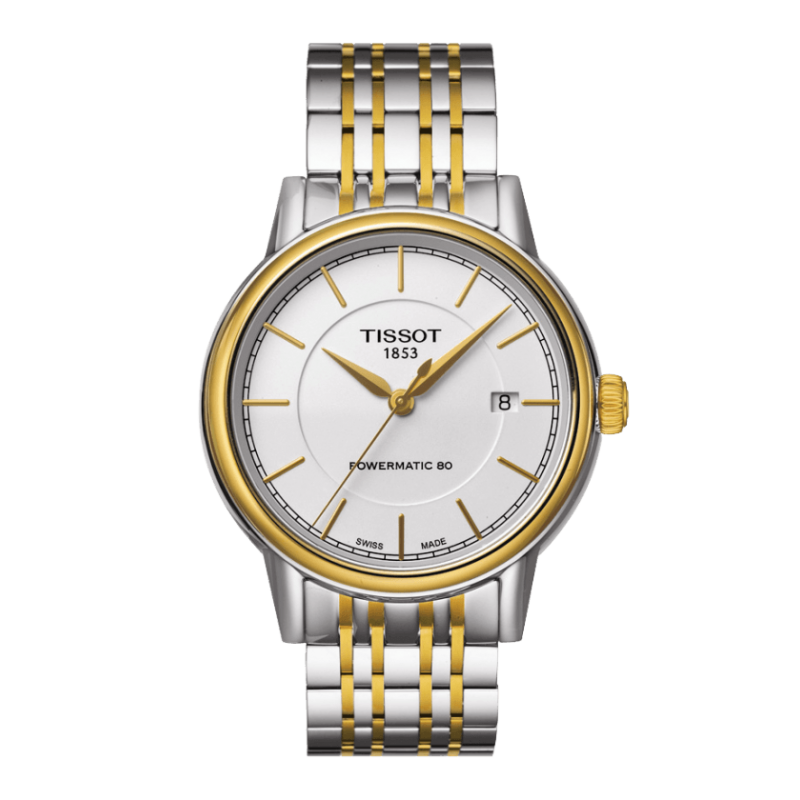 Tissot Carson Steel Lady White Dial Quartz Watch For Women - T085.210.22.011.00 Buy Now By Tissot