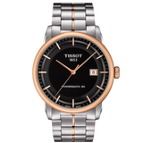 Tissot Luxury Powermatic 80 Black Dial Silver Steel Strap Watch For Men - T086.407.22.051.00 Buy Now By Tissot