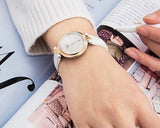 Tissot T Lady Flamingo Mother of Pearl White Dial White Leather Strap Watch For Women - T094.210.26.111.01 Buy Now By Tissot