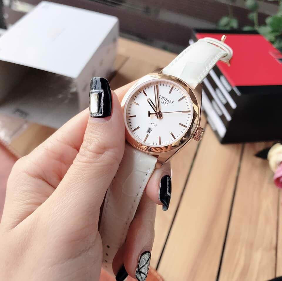 Tissot T Classic PR 100 Lady Silver Dial Watch For Women - T101.210.36.031.01 Buy Now By Tissot