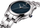 Tissot T Wave Donna Blue Dial Silver Steel Strap Watch For Women - T112.210.11.041.00 Buy Now By Tissot