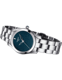 Tissot T Wave Donna Blue Dial Silver Steel Strap Watch For Women - T112.210.11.041.00 Buy Now By Tissot